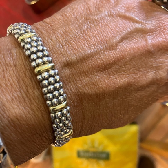 Lagos sterling & 18kt bracelet - Picture 8 of 8